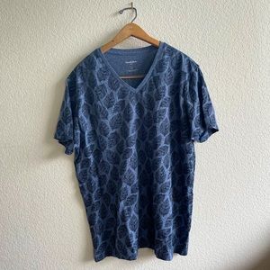 V Neck Cotton Tee